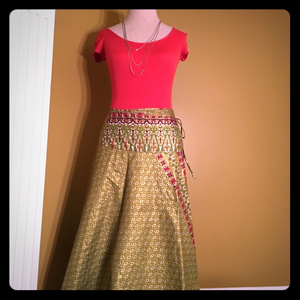 THAILAND 🇹🇭 COTTON WRAP SKIRT